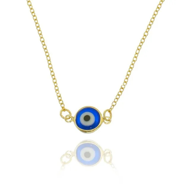 22K Gold Plated Gold Plated Anti-Allergy Pendant Necklace